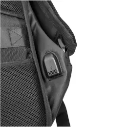 Swiss Cougar Monaco Anti-Theft Laptop Backpack Close Up USB